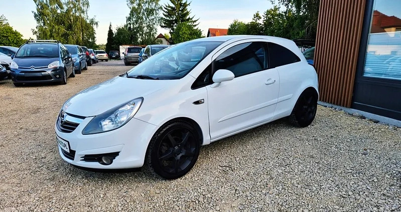 Opel Corsa cena 9999 przebieg: 214000, rok produkcji 2008 z Knyszyn małe 596